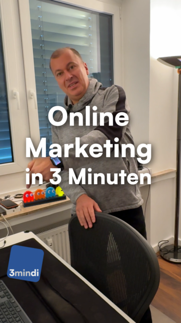 3 Minuten: Digital Marketing